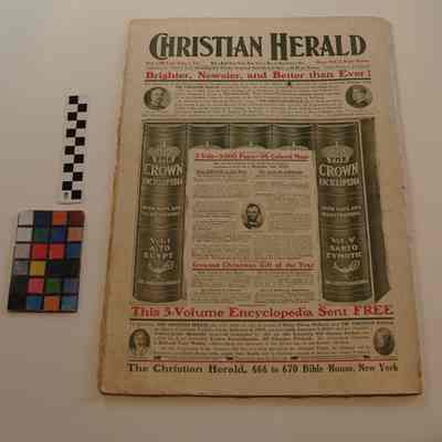 Woman's Home Companion Christmas 1903 Back
