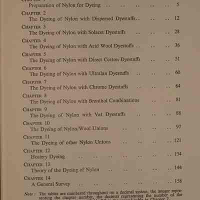The dyeing of nylon textiles.