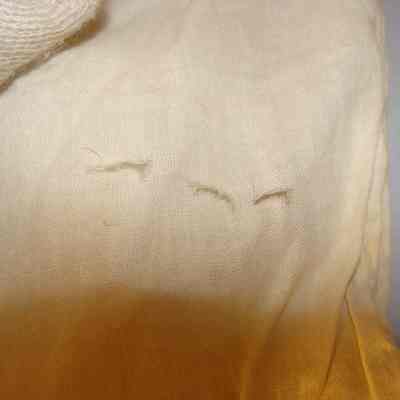 tears on left arm