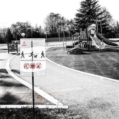Playground at Gemmill Park During COVID-19