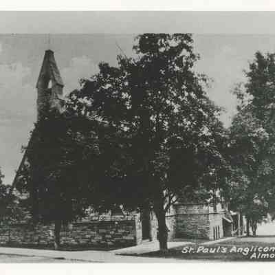 St. Paul's Anglican Church with Border: Origformat: Print-Photographic