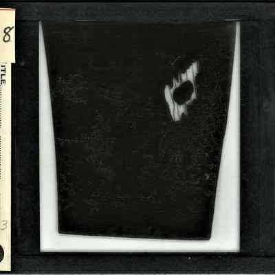 Glass-plate negative slide