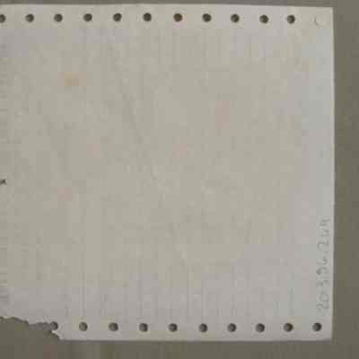 North Lanark Co-operative invoice with no name