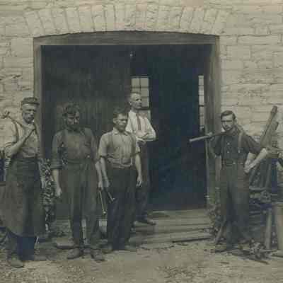 Five Men at the Foundry