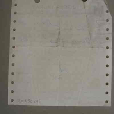 John Lindsay International Harvester receipt for Len Fulton