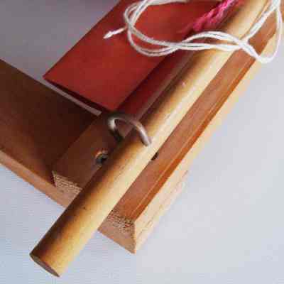 Detail of hand loom