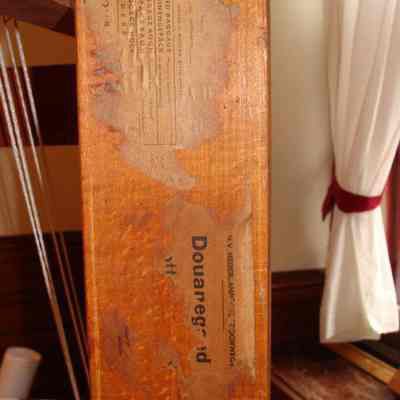 top of right hand side post at front