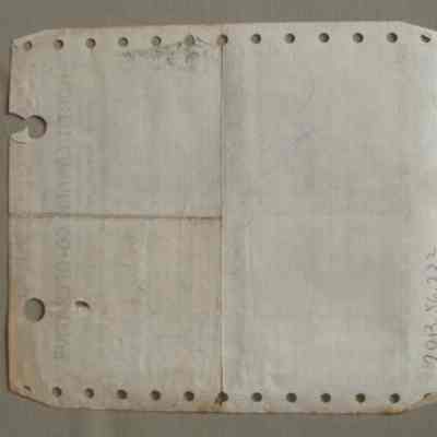 North Lanark Co-operative invoice for Len Fulton