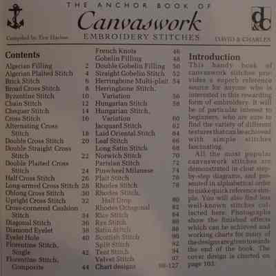 The Anchor book of canvaswork stitches and patterns / Complied Eve Harlow.