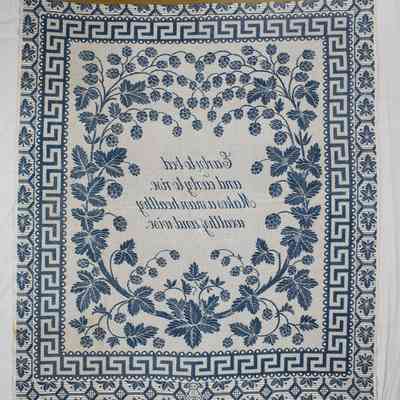 Back of coverlet