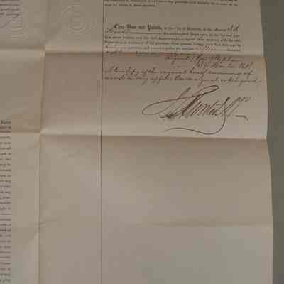 Power of Attorney from George Stephen to John Turnbull