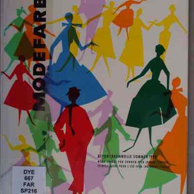 Modefarben : Sommer 1958.