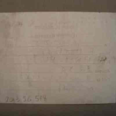 The Almonte Gazette renewal receipt for Fulton Bros.
