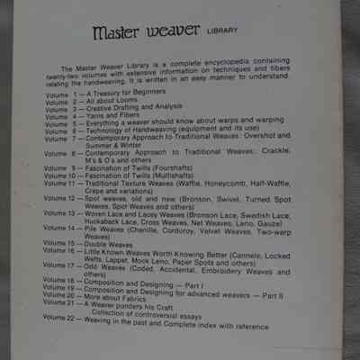 Master Weaver - Technology of Handweaving