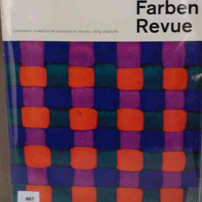 Bayer Farben Revue : Information sheets for all branches of industry using dyestuffs / Managing Editor: Dr. B. Kramer; Editor: Joachim Zahn.