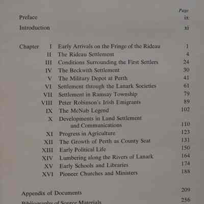 A pioneer history of the county of Lanark / Jean S. McGill.