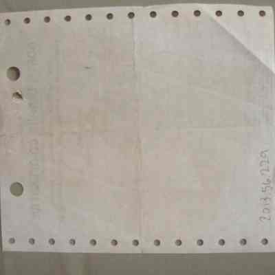 North Lanark Co-operative invoice for John S. Fulton