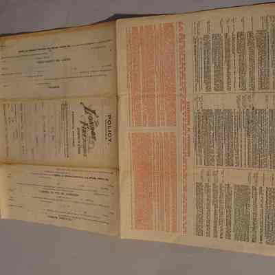 front side unfolded