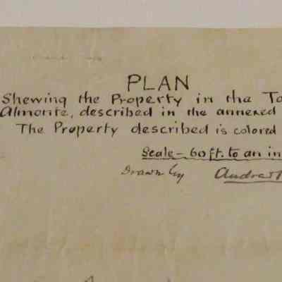 Detail of fourth page of document