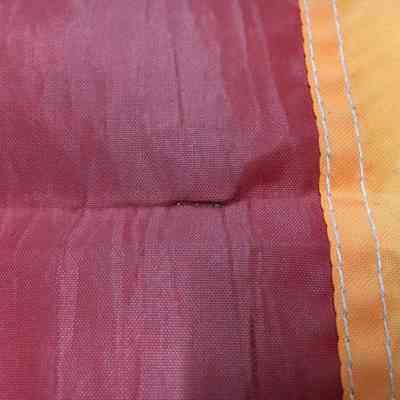 Hole in fabric