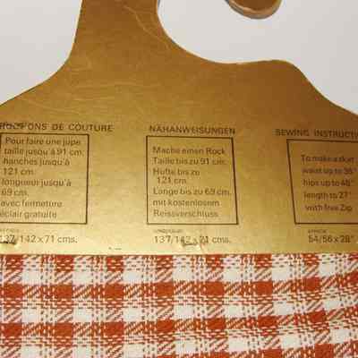 Susan Brown English Tweed Skirt Length