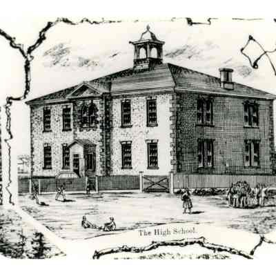 Sketch of Almonte High School