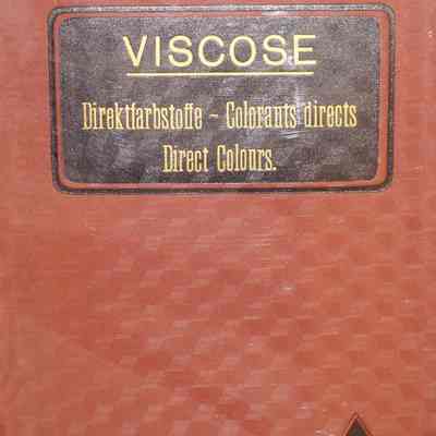 Direct colours on viscose.