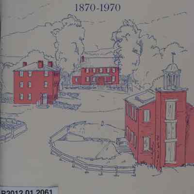 Harrisville, New Hampshire 1870-1970 : Centennial Commemorative book.