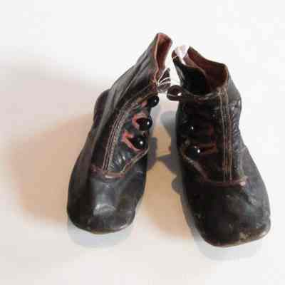 Child's leather boots