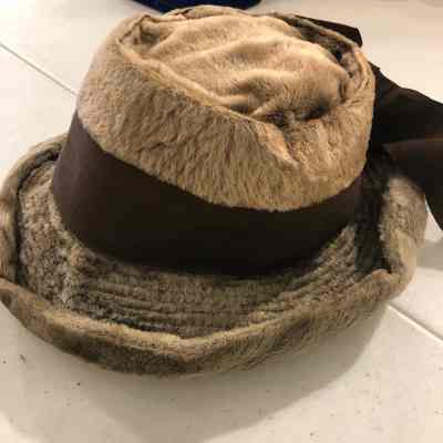 Brown hat