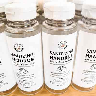 Hand Sanitizer Made by Almonte Distillery During COVID-19