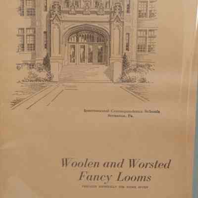 Woolen and worsted fancy looms: 478B, Part 2 / By Gorton James and C.E. Johnston.