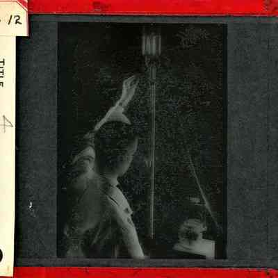 Glass-plate negative slide