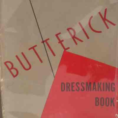 Butterick : Dressmaking book.