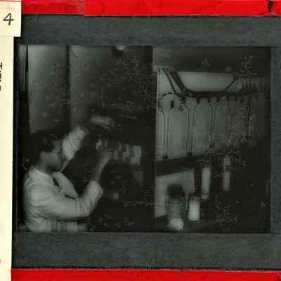 Glass-plate negative slide