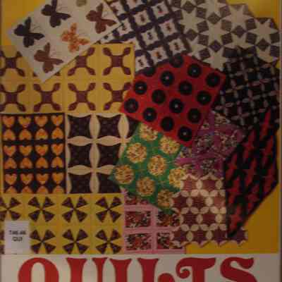 Quilts : Envelope patchwork.