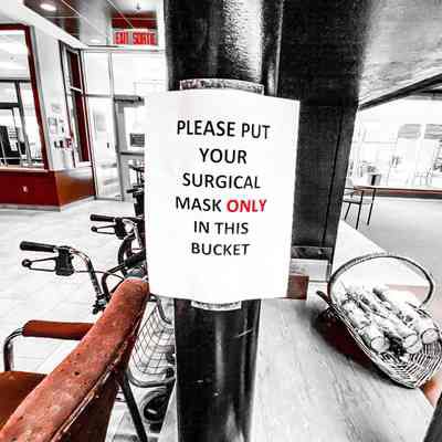 Surgical Mask Sign