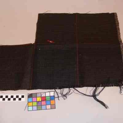 Remnant of fabric made at Rosamond Woollen Company