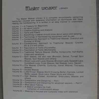 Master Weaver - Overshot and Summer & Winter