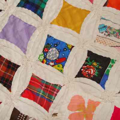 Windowpane quilt