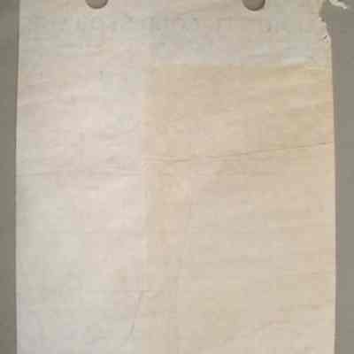 Almonte Co-operative Cold Storage receipt for Len Fulton