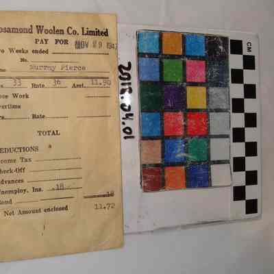 Rosamond Mill Pay Envalope