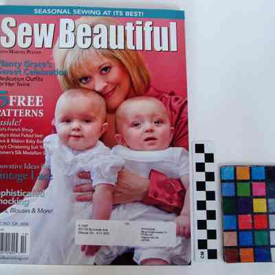 Sew Beautiful Issue 120 2008 Cover