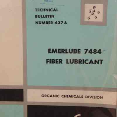 Technical bulletin number 427 A : Emberlube 7484 fibre lubricant.