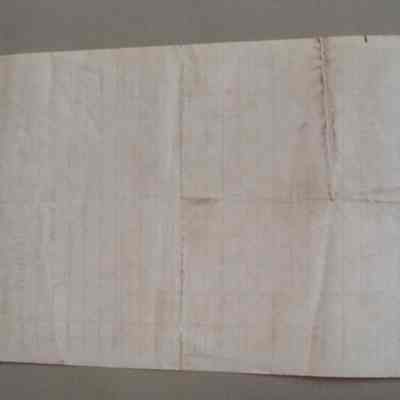 Chas. E. Symington receipt for Len Fulton