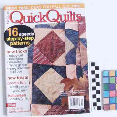 McCalls Quick Quilts November 2009 Cover