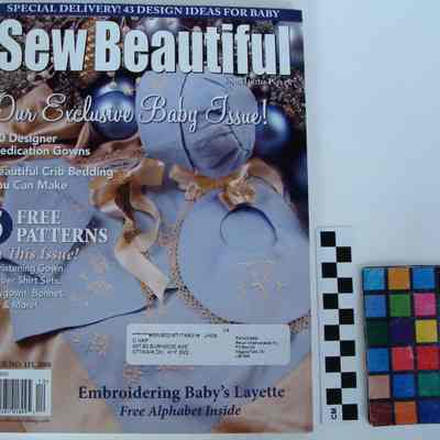 Sew Beautiful Issue 121 2008 Cover