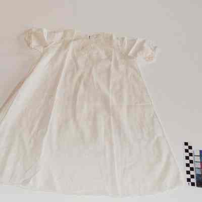 Front of gown