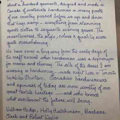 Dorothy Burnham's Notes for Speech, Convergence Conference '86