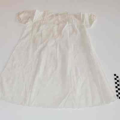 Back of gown